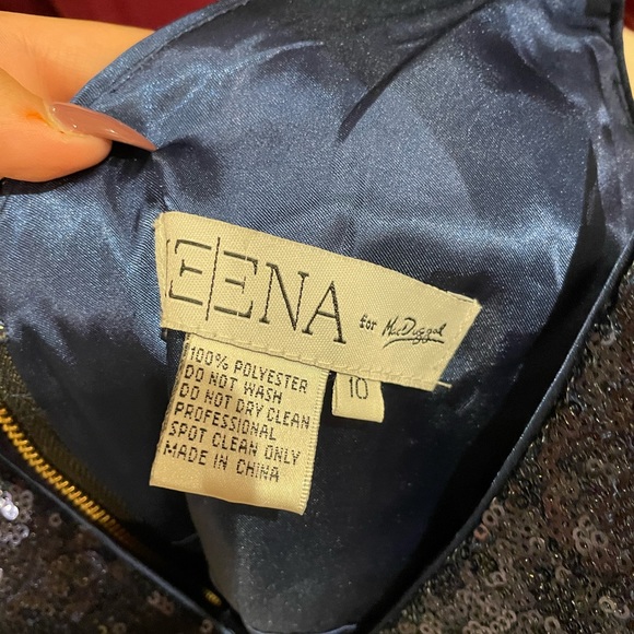 Grad dress navy blue - Picture 4 of 5